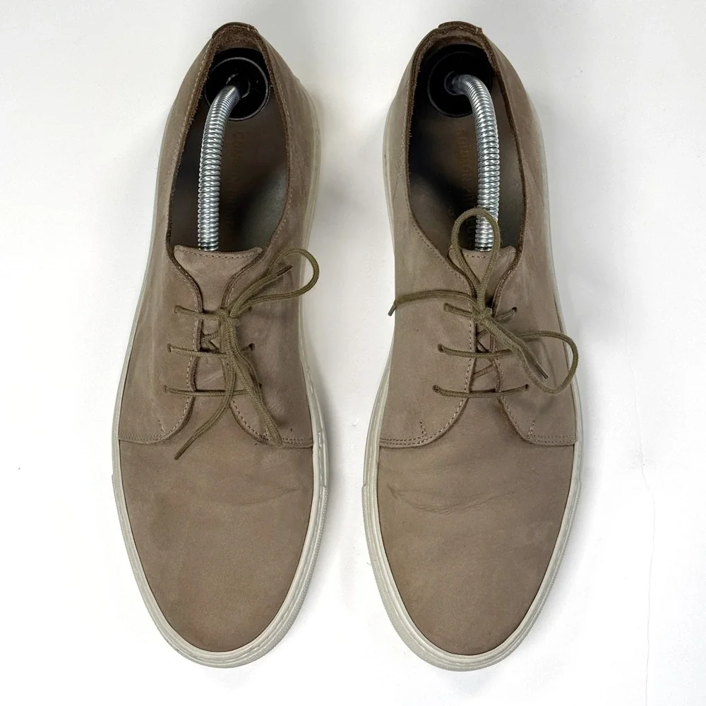 Common Projects Size 8 US / 41 Tan Nubuck Leather Sneakers 1618 41 8117 Suede